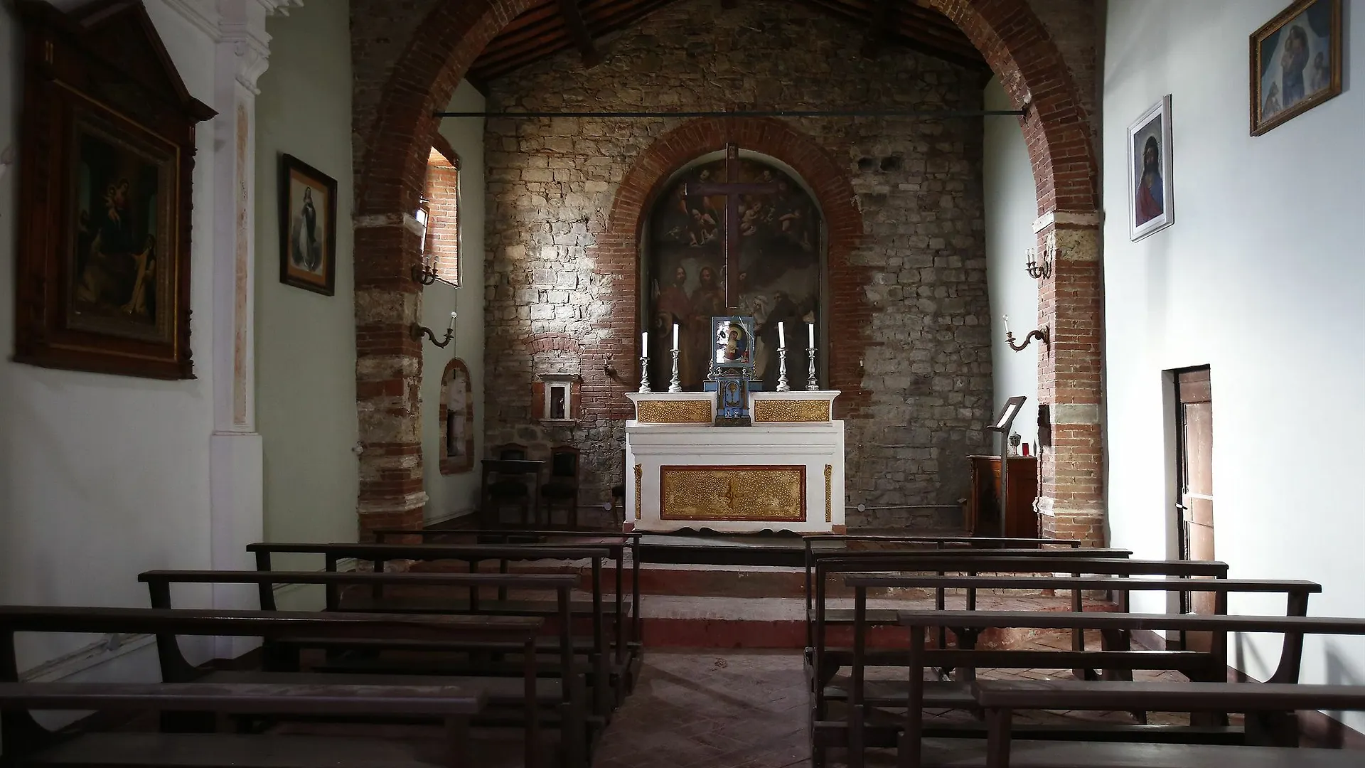 בית חווה הוילה Fattoria Il Santo